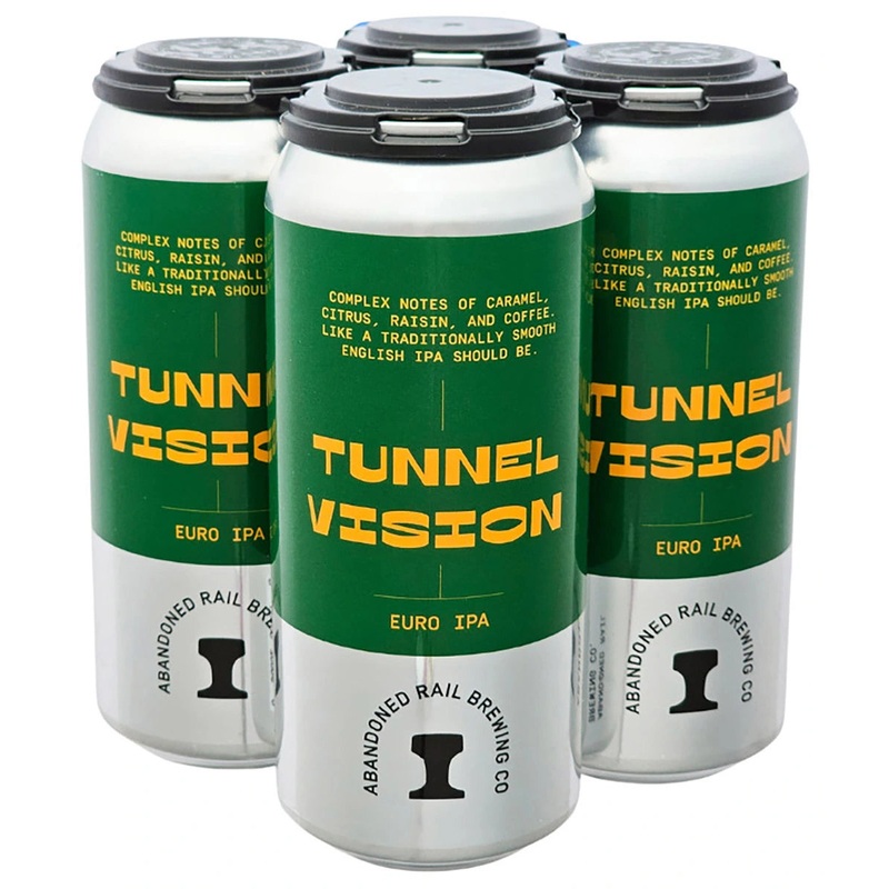 ABANDONED RAIL TUNNEL VISION EURO PILSNER 473ML 4PK CAN @ Township [1040976] 1892 ml