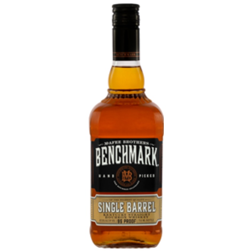 Benchmark Single Barrel Kentucky Straight Bourbon Whiskey 750ml Bottle