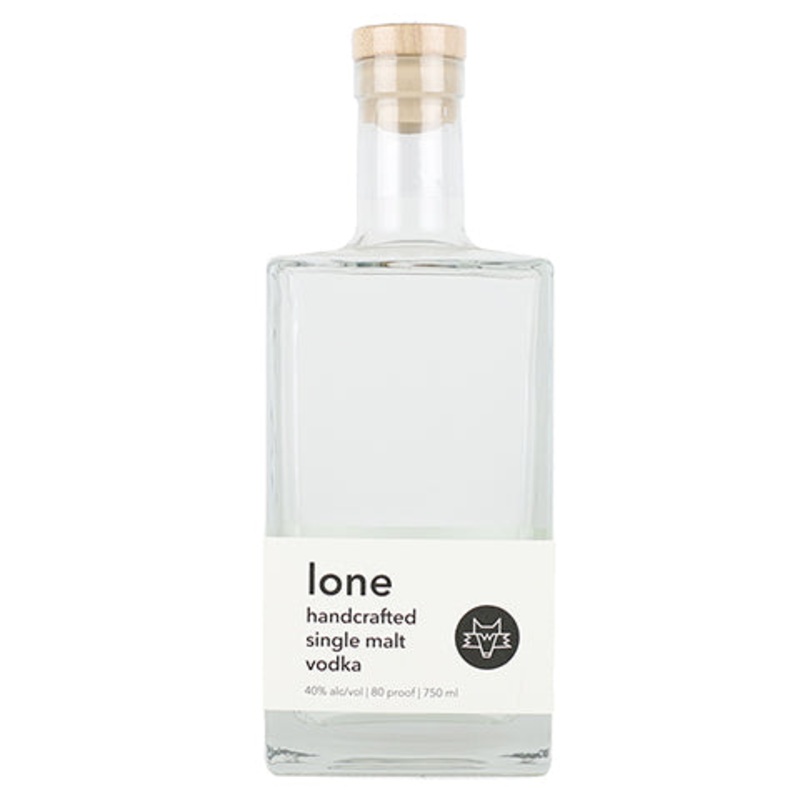 Gray Wolf Lone Handcrafted Single Malt Vodka 750ML BTL