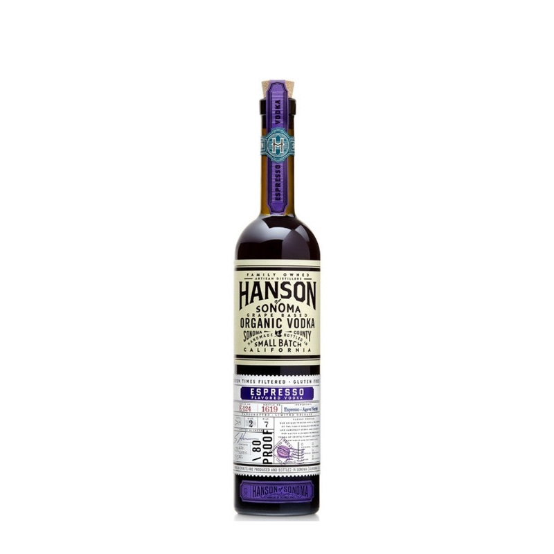 Hanson Espresso Organic Vodka 750mL