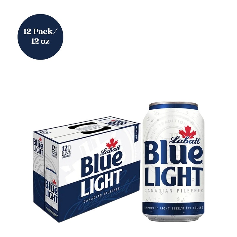 Labatt Blue Light Beer 12pk 12 fl oz Can