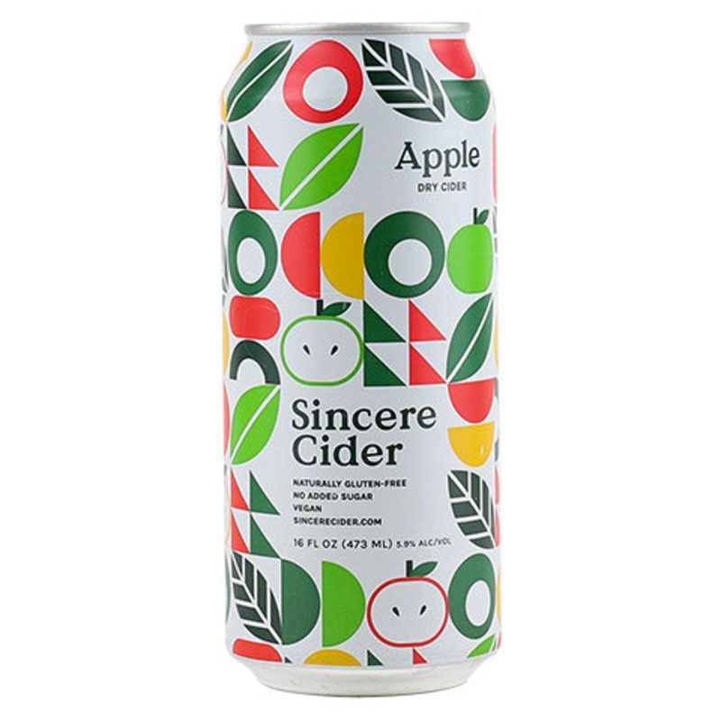 Sincere Dry Apple Cider 16OZ SINGLE CAN