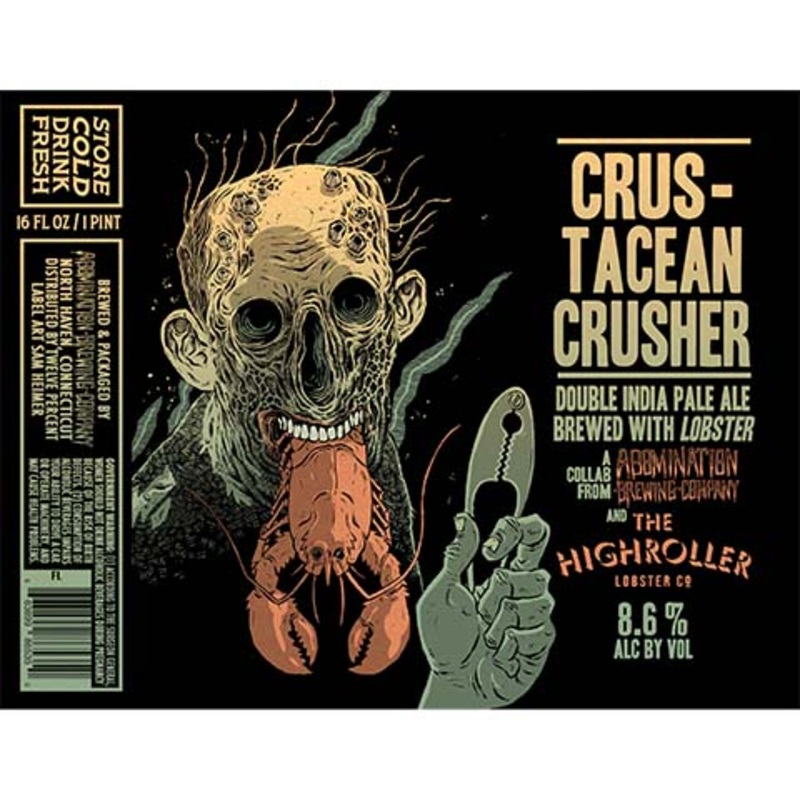 Abomination Crustacean Crusher DIPA 16OZ SINGLE CAN