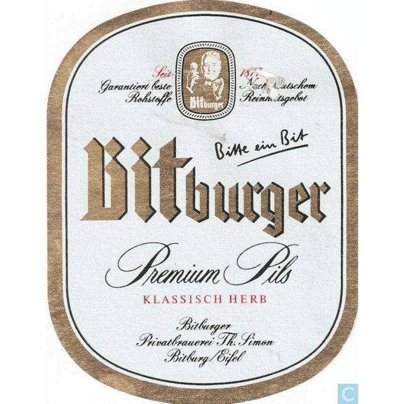Bitburger Pilsner 12Pk