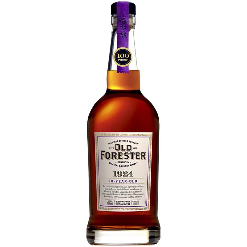Bourbon Old Forester 750ml 1924 10 year old