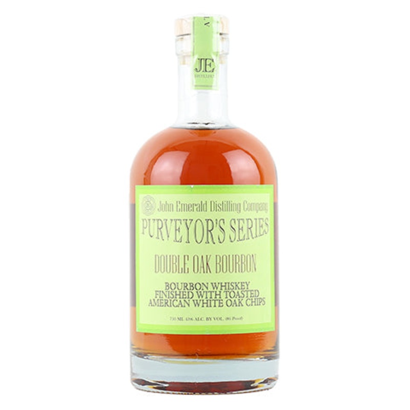 John Emerald Purveyor’s Series Double Oak Bourbon Whiskey 750ML BTL
