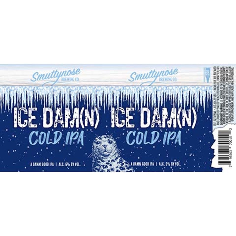 Smuttynose Ice Dam(n) Cold IPA 12OZ SINGLE CAN
