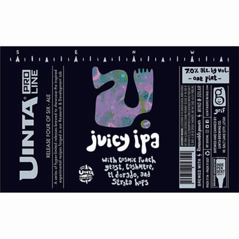 Uinta Juicy IPA 16OZ CAN