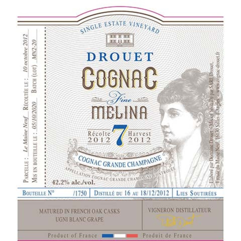 Drouet Fine Melina Cognac 700ML BTL