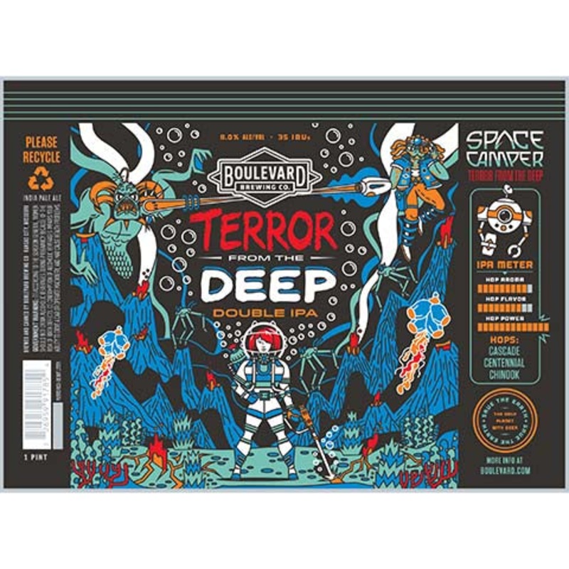 Boulevard Space Camper Terror From The Deep DIPA 16OZ SINGLE CAN
