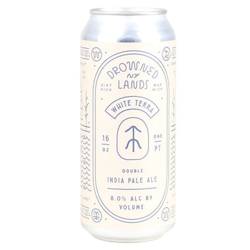 Drowned Lands White Terra DIPA 16OZ SINGLE CAN