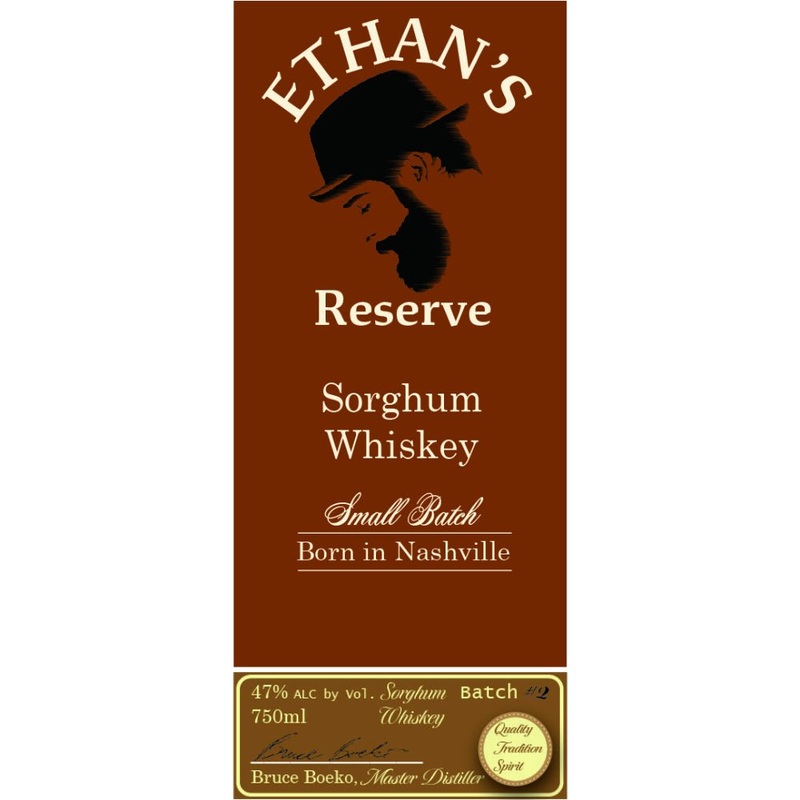 Nashville Craft Distillery Ethans Reserve Sorghum Whiskey