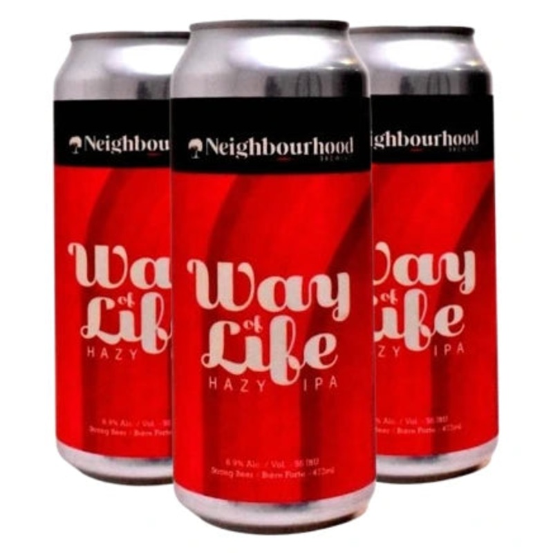 NEIGHBOURHOOD WAY OF LIFE HAZY IPA 473ML 4PK CAN @ Emerald Hills [1037830] 1892 ml