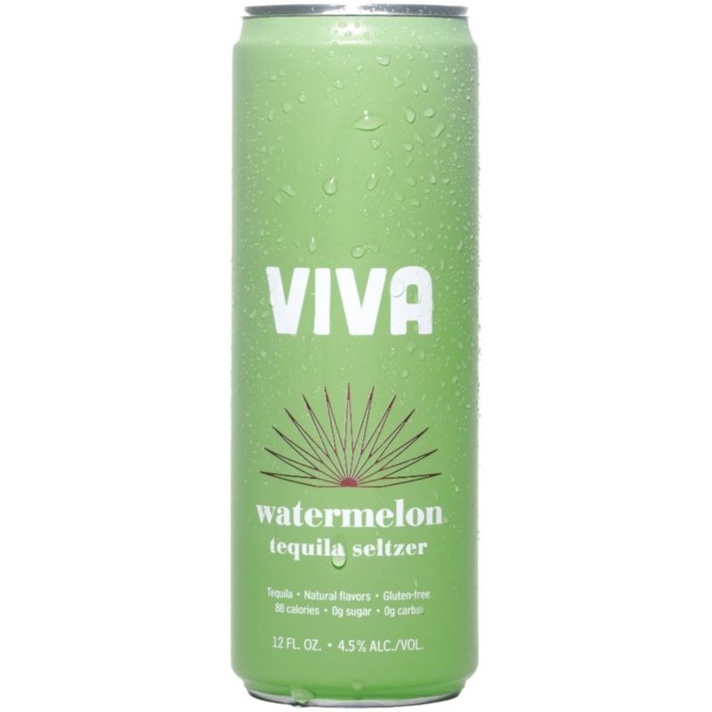 Seltzer Viva Tequila 4pk Watermelon 200273