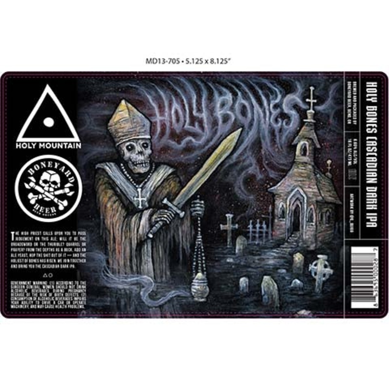 Boneyard Holy Bones Cascadian Dark IPA 16OZ SINGLE CAN