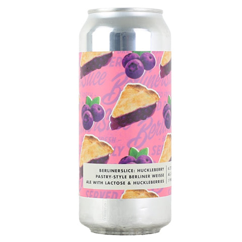 Bottle Logic Berlinerslice: Huckleberry Sour 16OZ SINGLE CAN