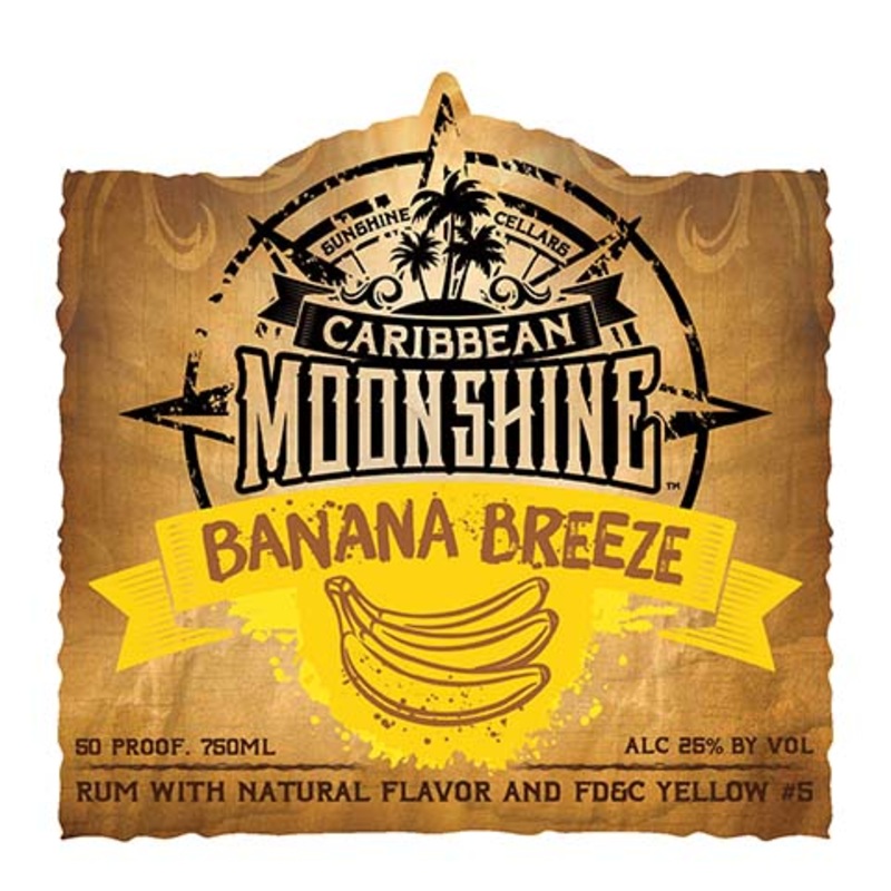 Caribbean Banana Breeze Rum 750ML BTL