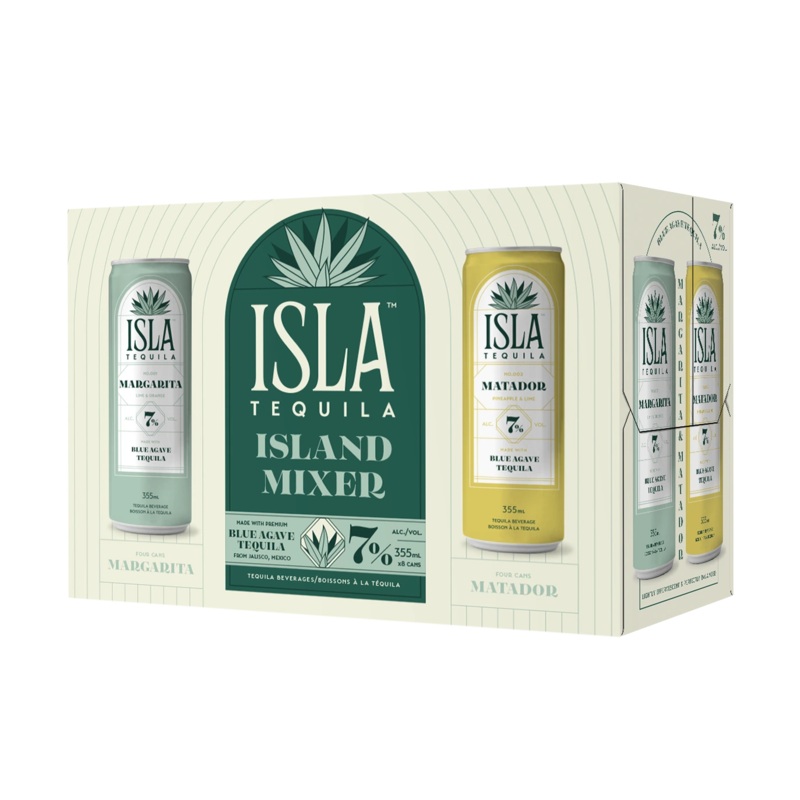 ISLA TEQUILA ISLAND MIX PACK 355ML 8PK CAN @ Signal Hill [1053250] 2840 ml