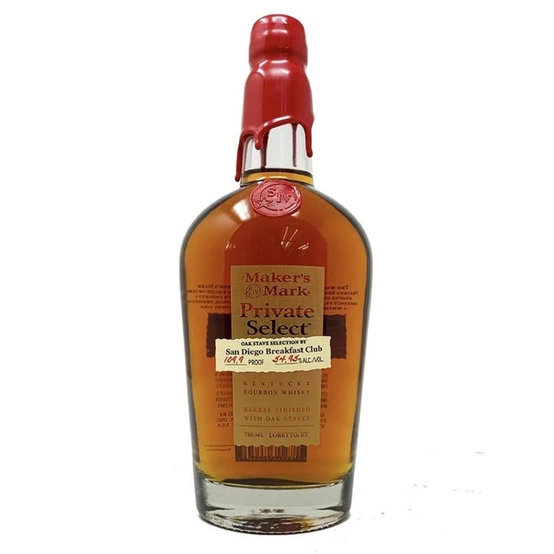 Makers Mark Private Barrel Select “San Diego Breakfast Club”