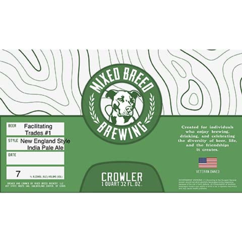 Mixed Breed Facilitating Trades #1 NEIPA 1.89L BTL