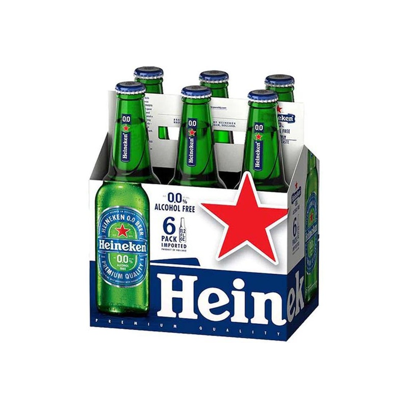 NA Beer Heineken btl 6pk 0.0
