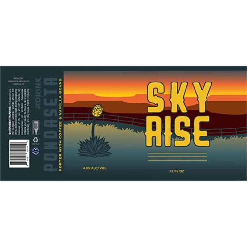 Pondaseta Sky Rise Porter 12OZ SINGLE CAN