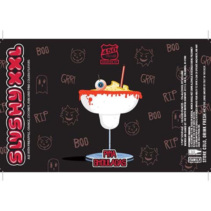 450 North Pina Ghouladas Slushy XXL Sour Ale 16OZ SINGLE CAN