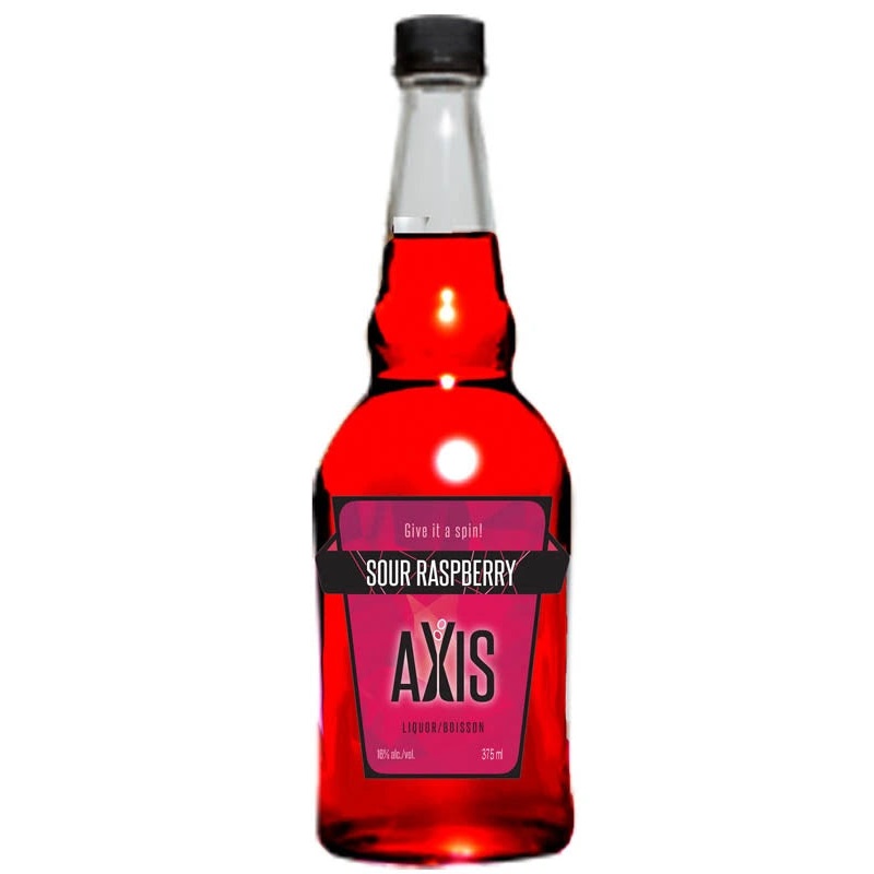 AXIS SOUR RASPBERRY LIQUEUR 375ML @ St. Albert [1009170] 375 ml
