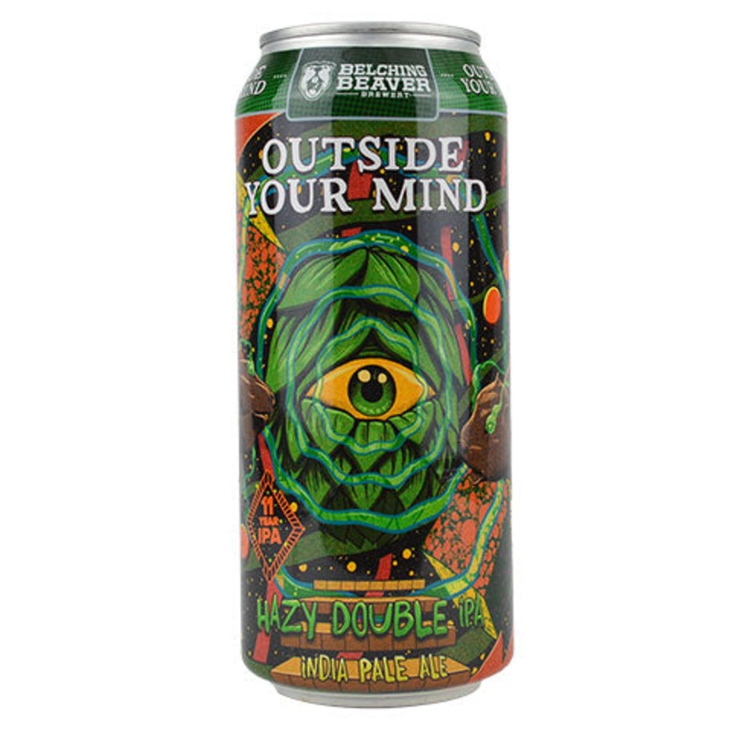 Belching Beaver Outside Your Mind Hazy DIPA 16OZ SINGLE CAN