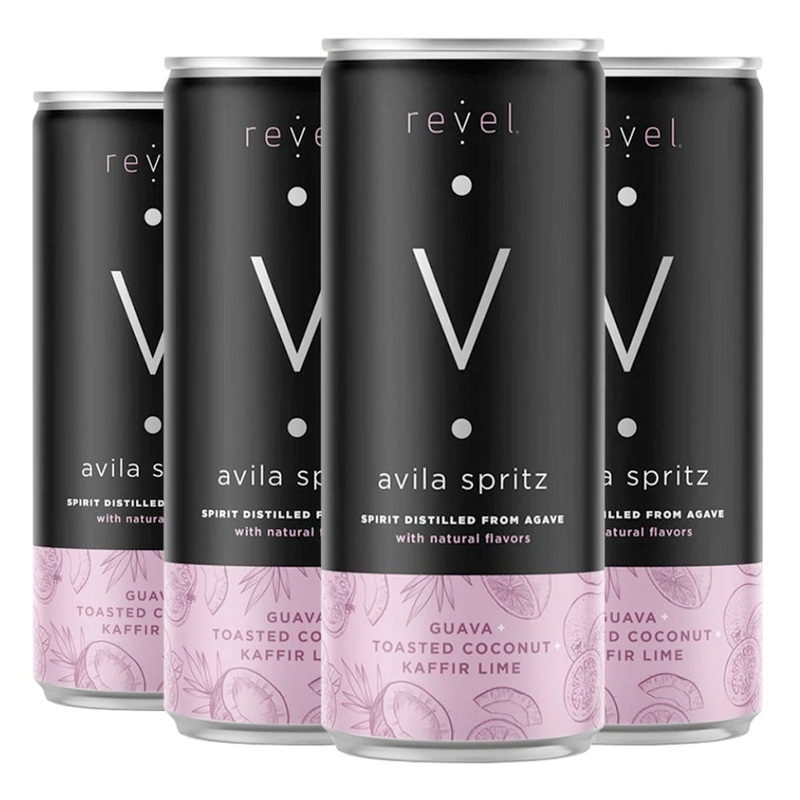 Revel Avila Spritz – Guava + Toasted Coconut + Kaffir Lime 4PK