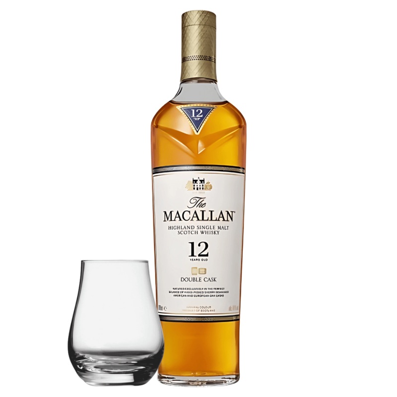 The Macallan Double Cask 12 Years Old with Spey Dram Glass
