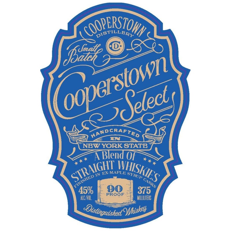 Cooperstown Select Small Batch Straight Whiskey 375ml