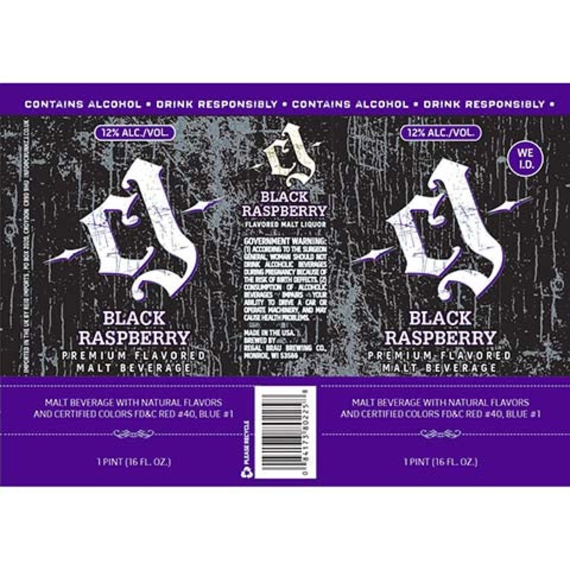 Crunk Juce Black Raspberry 23.5OZ SINGLE CAN