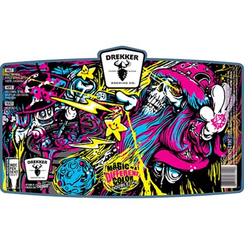 Drekker Magic of A Different Color DIPA 16OZ SINGLE CAN
