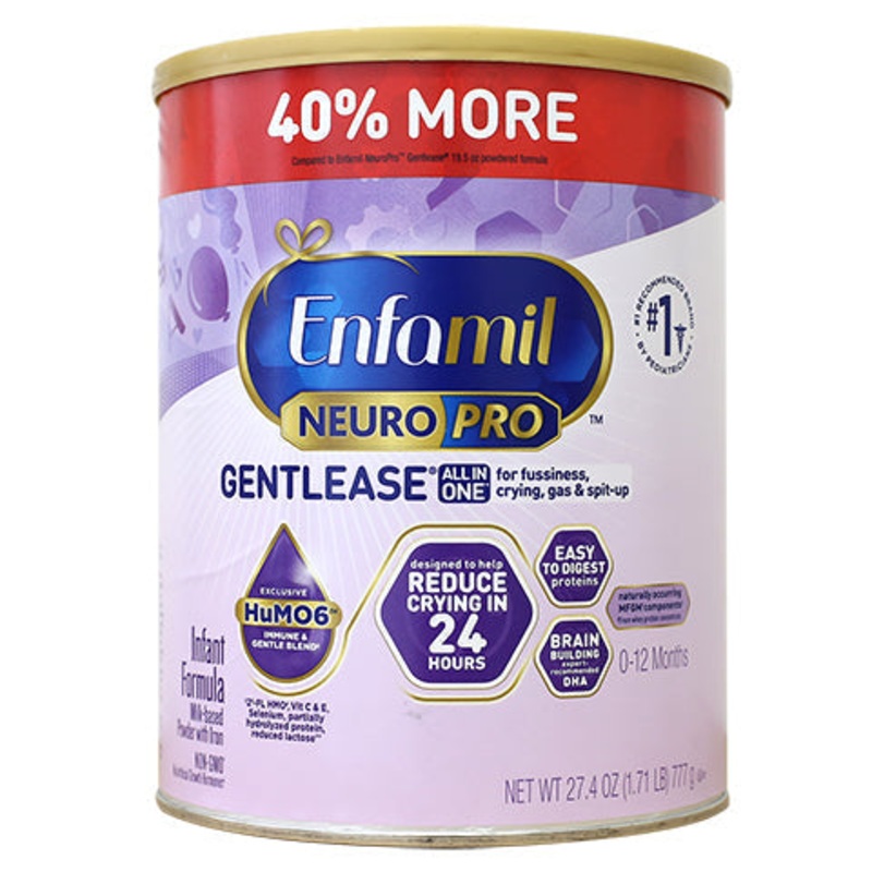 Enfamil NeuroPro Gentlease Infant Formula Powder 35.2OZ (2 x 17.6OZ Pouches)