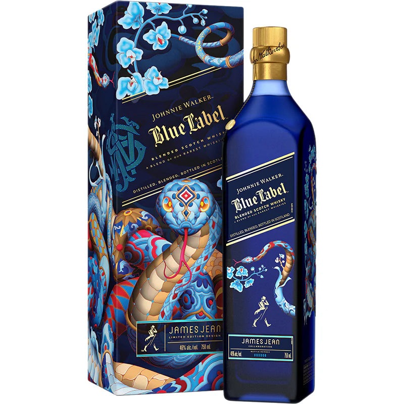 JOHNNIE WALKER BLUE LUNAR SNAKE SCOTCH WHISKY 750ML @ Deerfoot City [1055651] 750 ml