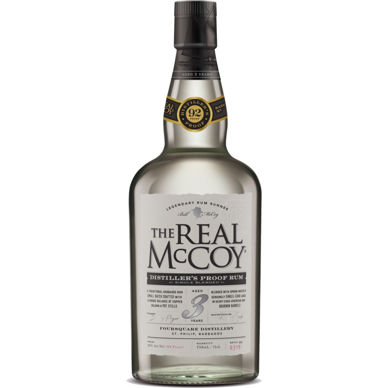 The Real Mccoy Rum 3YR 92 750ML 750ml Bottle