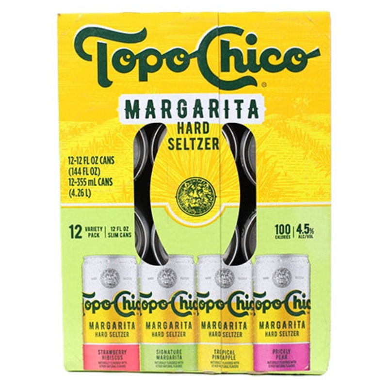 Topo Chico Margarita Hard Seltzer Variety Pack 12PK 12OZ CAN