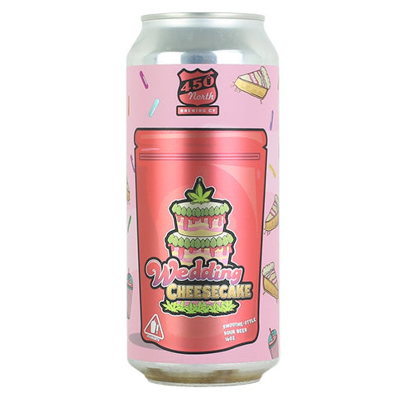 450 North Wedding Cheesecake Slushy XL Sour Ale 16OZ SINGLE CAN