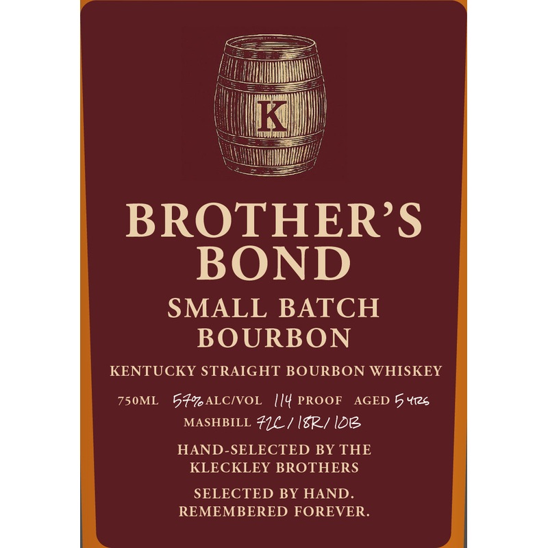 Brothers Bond Small Batch Bourbon 5 Year