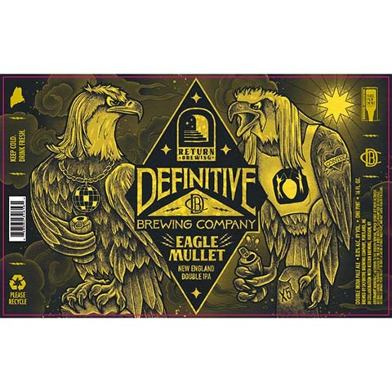 Definitive Eagle Mullet New England DIPA 16OZ SINGLE CAN