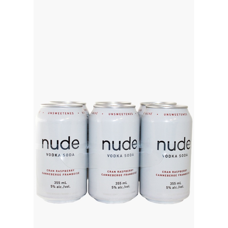 NUDE VODKA SODA CRANBERRY RASP
