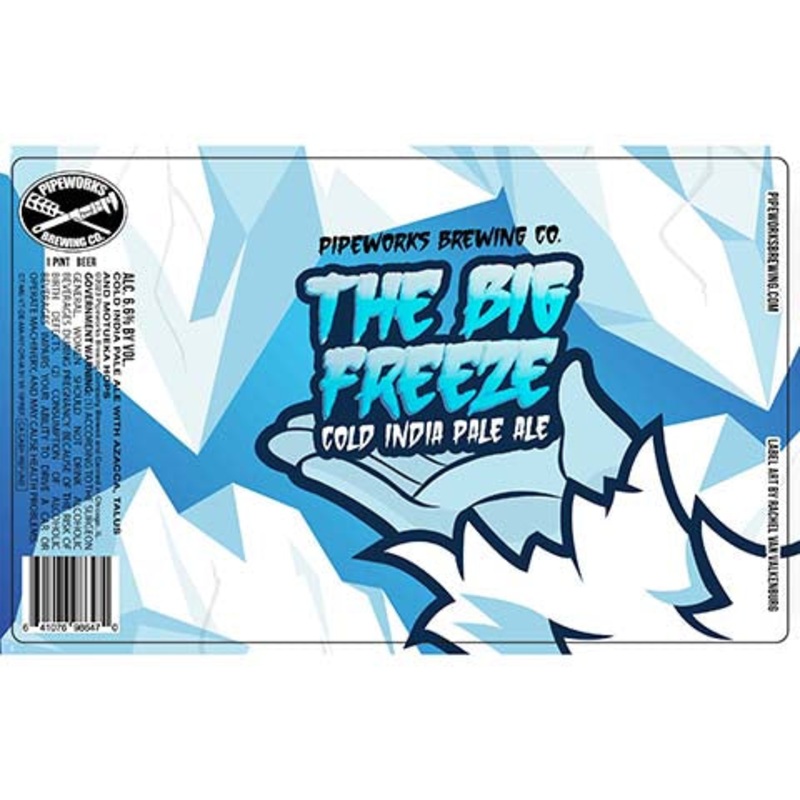 Pipeworks The Big Freeze Cold IPA 16OZ SINGLE CAN