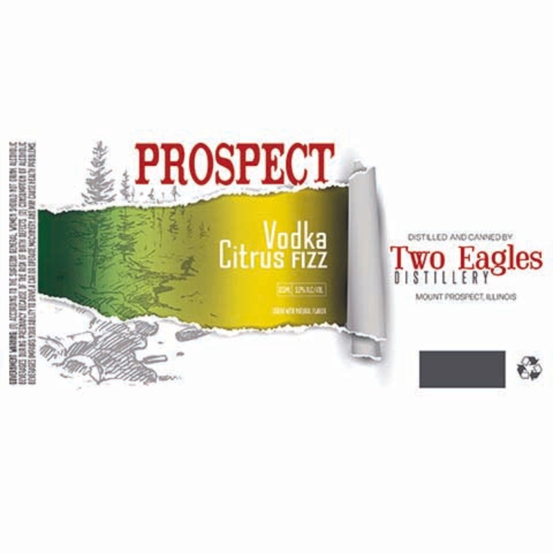 Two Eagles Prospect Vodka Citrus Fizz 12OZ CAN