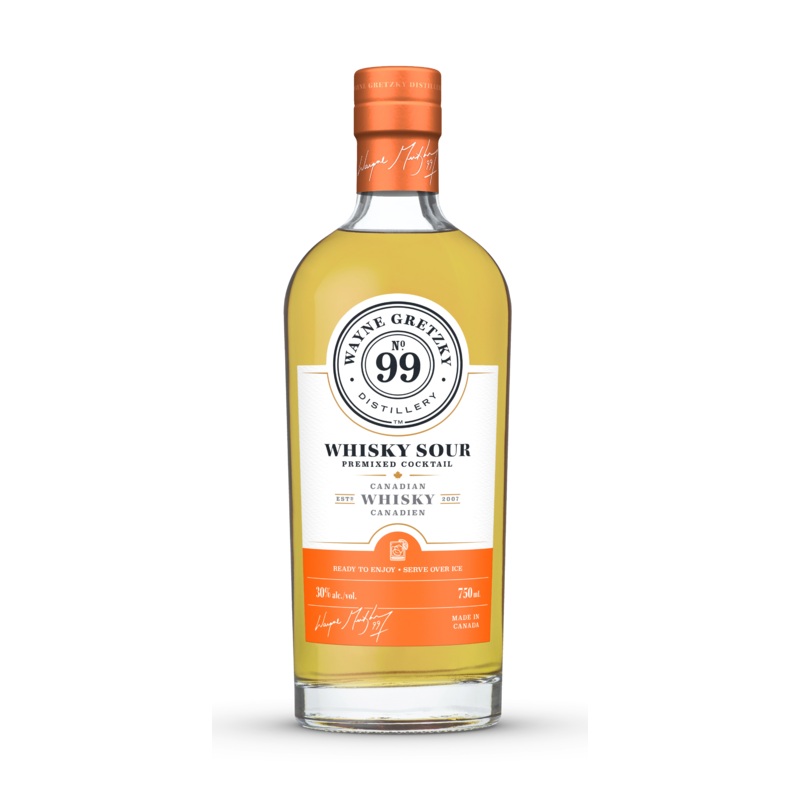 WAYNE GRETZKY WHISKY SOUR PREMIXED COCKTAIL 750ML @ Kelowna [1052971] 750 ml