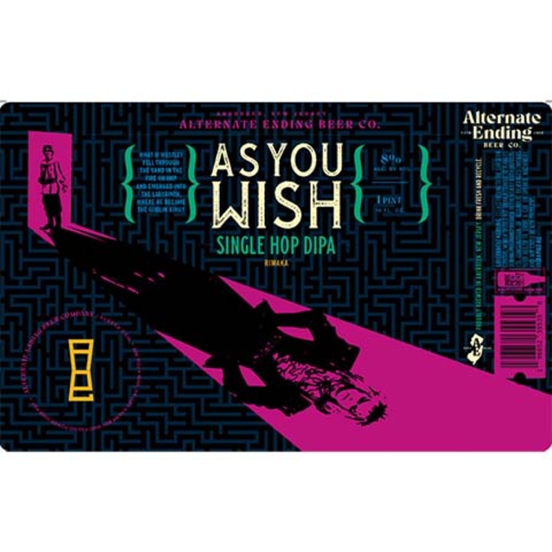 Alternate Ending As You Wish Single Hop DIPA 16OZ SINGLE CAN