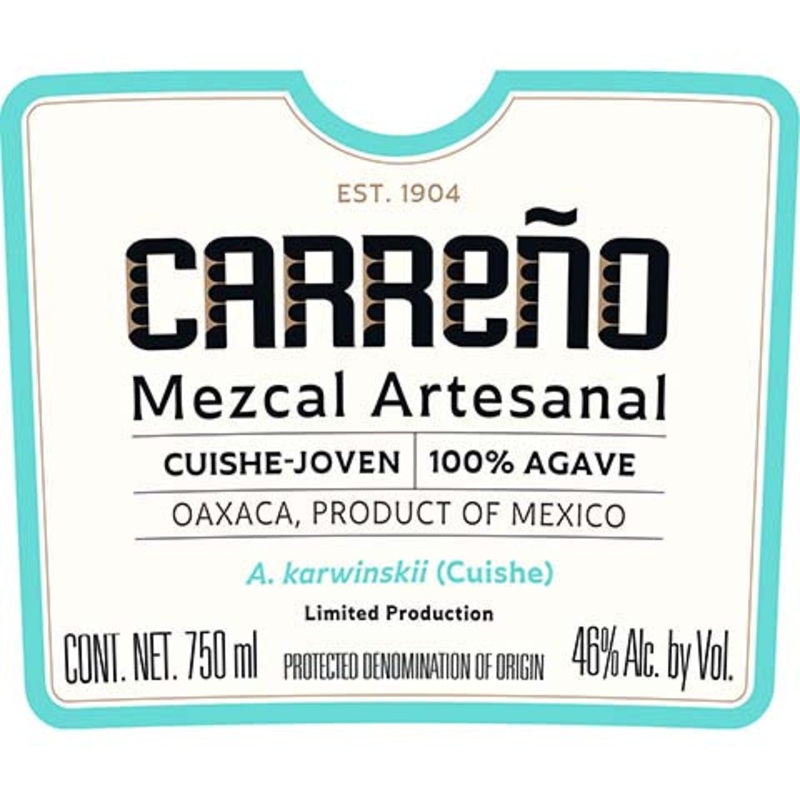 Carreno Cuishe Mezcal 750ML BTL