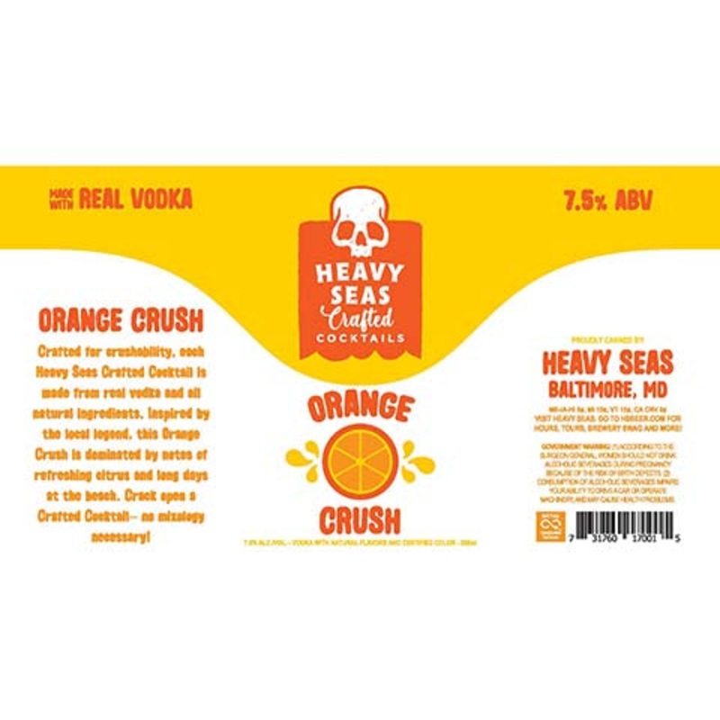 Heavy Seas Orange Crush 12OZ SINGLE CAN
