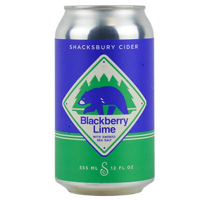 Shacksbury Blackberry Lime Cider 12OZ SINGLE CAN
