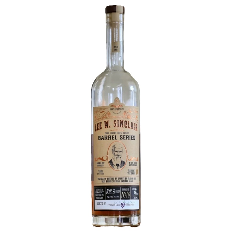 SPIRITS OF FRENCH LICK LEE W SINCLAIR SINGLE BARREL 750ML @ St. Albert [1040879] 750 ml